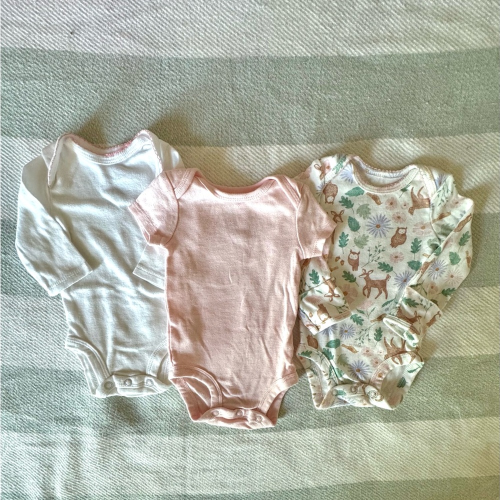 Newborn Girl Onesie Bundle